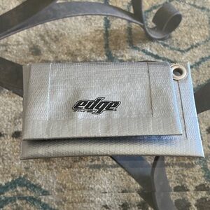 Edge Metallic Silver Card Holder NWOT